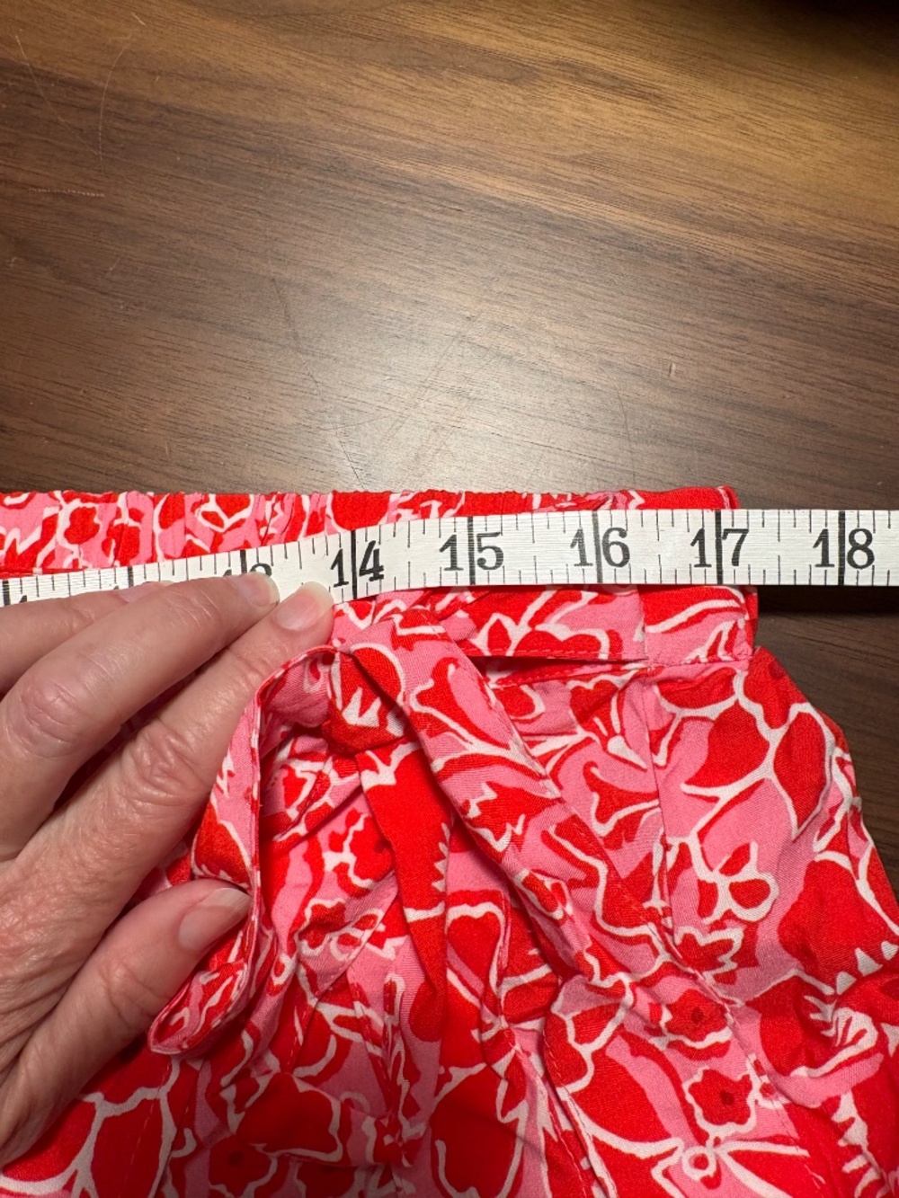J. Crew floral faux-wrap skirt - size large - Picture 8 of 9